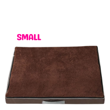 Lavish Pets Memory Foam Bed Brown (S)